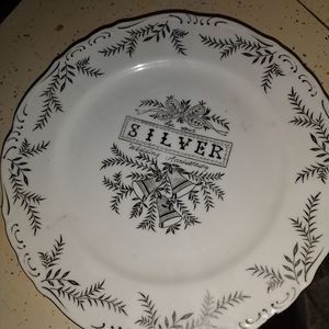 Silver 25th plate